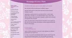 Desktop Screenshot of le-nostre-rughe.com